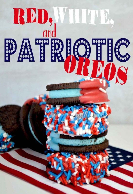 Red, White and Patriotic Oreos!!