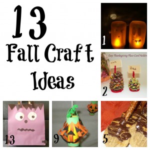 13 Fall Craft Ideas