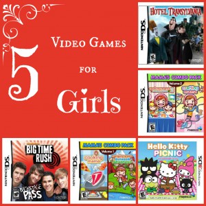 5 video games for girls