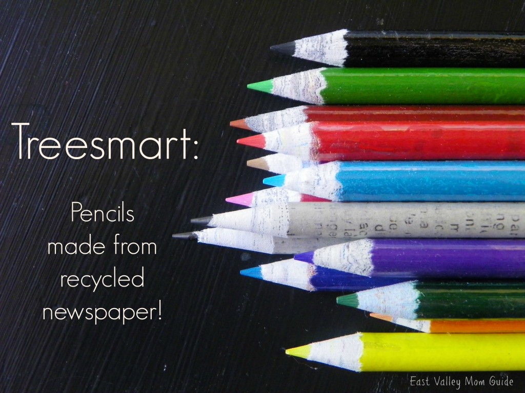 Treesmart - Pencils  made from  recycled newspaper!