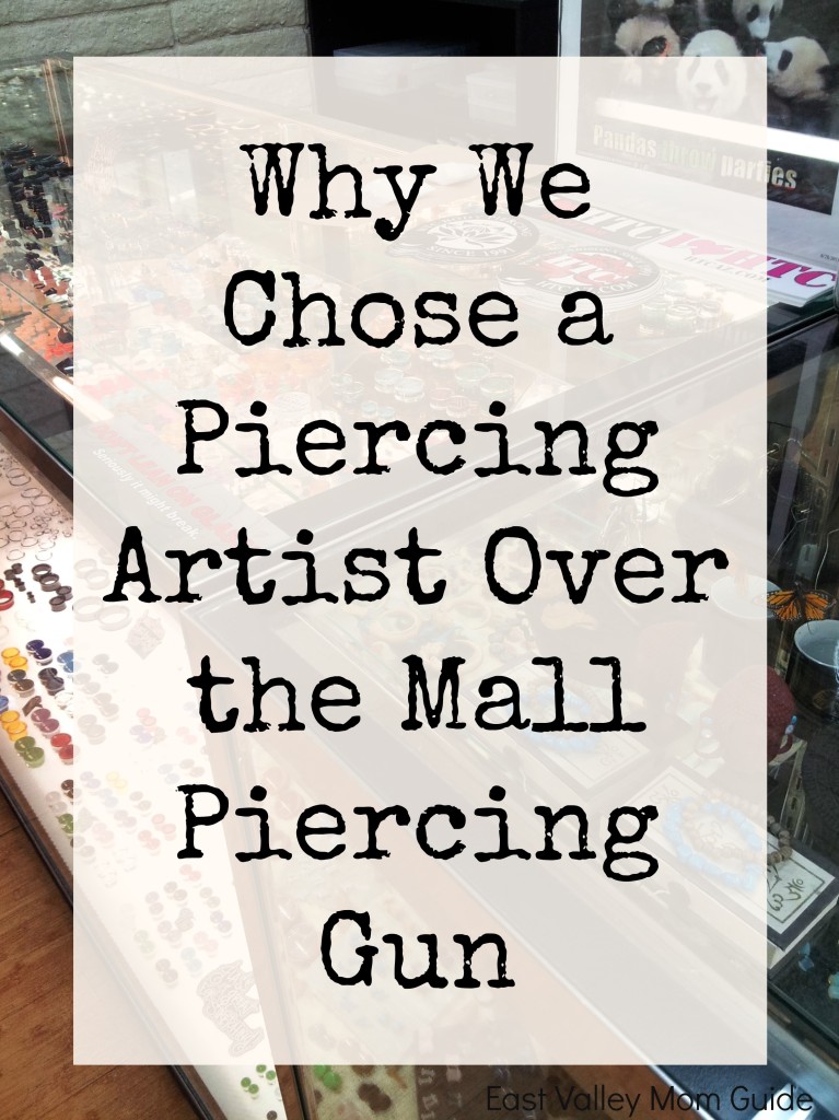 Mall Piercing Gun vs Piercing Studio - Our Ear Piercing Experience