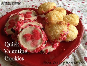 Quick Valentine Cookies #15MinuteSuppers