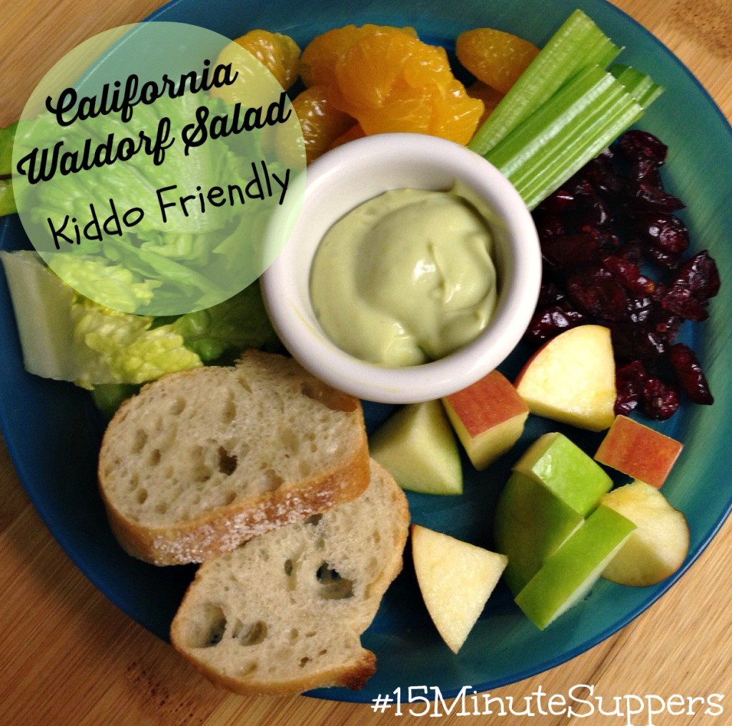 California Waldorf Salad #15MinuteSuppers #OMGuac