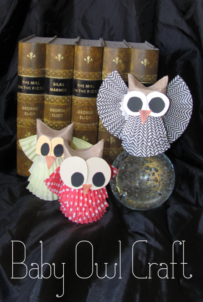 Add some cuteness to your Fall decor with these simply adorable owls made from common household items.