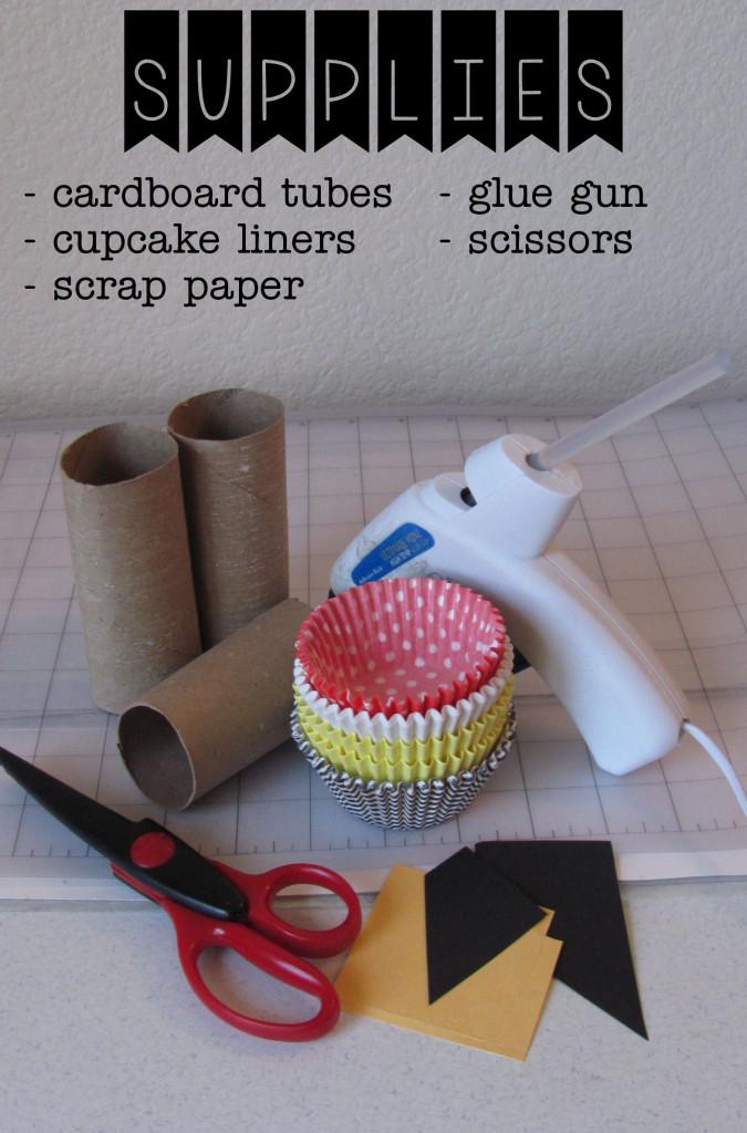 SImple supply list for creating adorable baby owls with common household items.