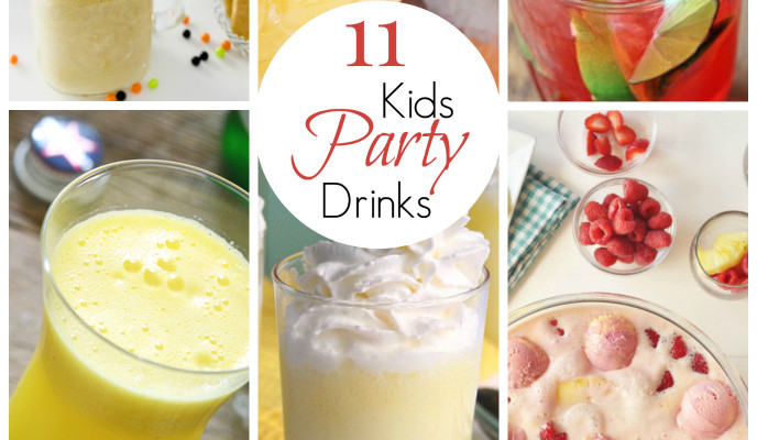 11 Amazing Kid Party Drinks