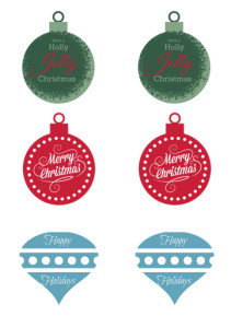 holiday tags {free printable} for all your gift giving needs