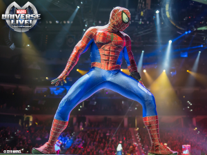 Spiderman at Marvel Universe Live