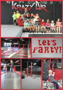 Krazy Air is a great indoor play place in the East Valley...perfect for birthdays too.