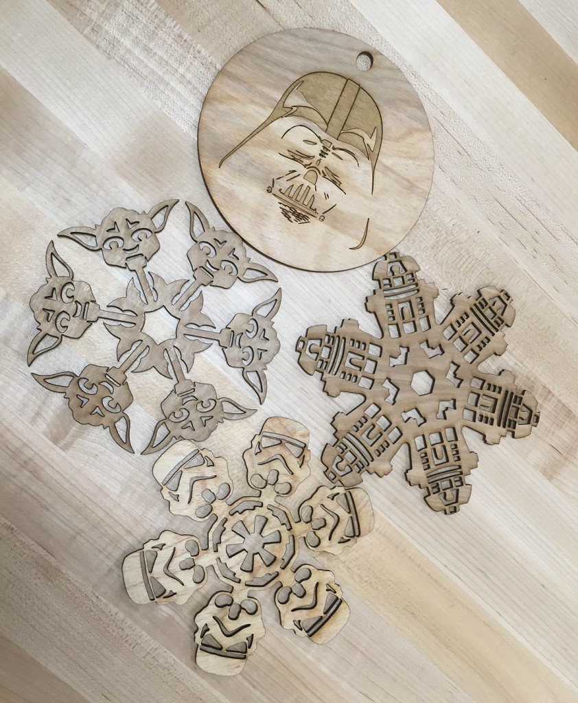 star wars snowflakes